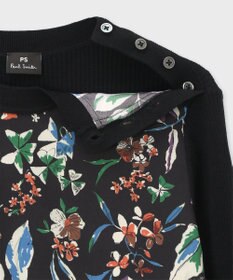 Paul Smith Number Floral プルオーバー コンビ ニット