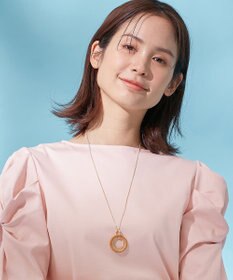 ANY ダブルリングネックレス