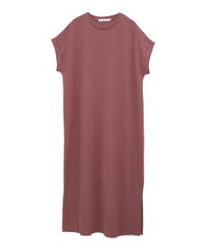 AMERICAN HOLIC ワッフルサイドスリット半袖ワンピース