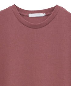 AMERICAN HOLIC ワッフルサイドスリット半袖ワンピース