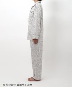 ワコール／睡眠科学 パジャマ 長袖 長ズボン 綿100%(本体) サテン 【睡眠科学×mintdesigns】 レディース YDX605 睡眠科学／ワコール