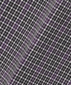 自由区 【洗える/撥水加工】TRギャバ チェック テーパードパンツ