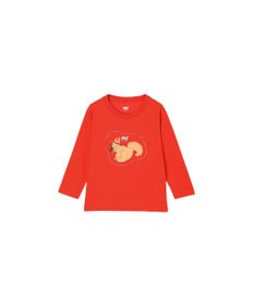 HELLY HANSEN 【キッズ・吸汗速乾・UVケア】ロングスリーブアニマルティー