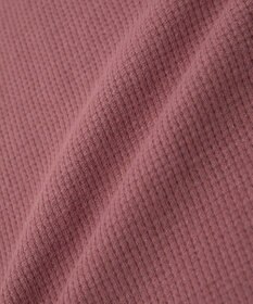 AMERICAN HOLIC ワッフルサイドスリット半袖ワンピース