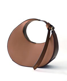 style code [Lyrss/リルス] イタリア製牛トコ皮 ハーフムーンエシカル レザー バッグ