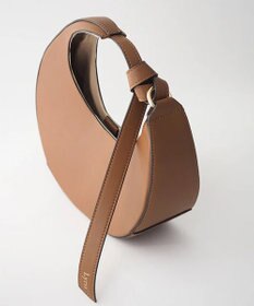 style code [Lyrss/リルス] イタリア製牛トコ皮 ハーフムーンエシカル レザー バッグ