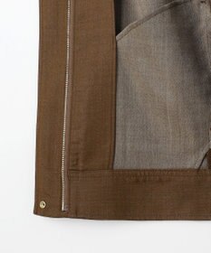 自由区 L 【17号サイズまで展開・SHIHOさん着用】デニムライクツイル ジャケット