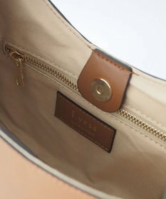 style code [Lyrss/リルス] イタリア製牛トコ皮 ハーフムーンエシカル レザー バッグ