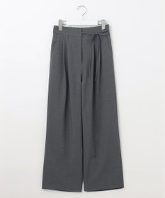 Feroux 【洗える】セミワイド パンツ