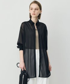 ICB L ハイゲージチュール ロングシャツ