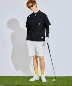 PW CIRCULUS 【虫よけ加工】【MEN】サークルロゴ ミドルソックス  ゴルフ