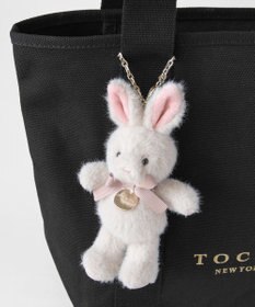 TOCCA 【ぬいぐるみチャーム付き】TOCCA AMICO CANVAS TOTE キャンバストート