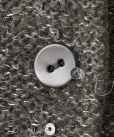 自由区 L 【アンサンブル対応・洗える】スパンコールニット カーディガン