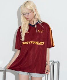 WEGO 【ユニセックス着用ITEM/MLサイズ展開】ラインゲームロゴT（SS）