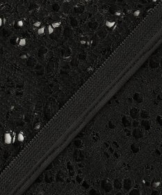 自由区 【WEB限定・1枚で華やぐ・旬スタイル】テクスチャーレーシージップ パーカー