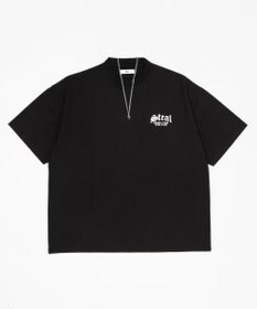 WEGO 【ユニセックス着用ITEM/MLサイズ展開】アクセ付きストレートライングラフィックT（SS）