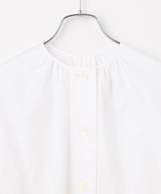 #Newans ウエストリボンショートブラウス