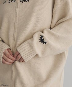 earth music&ecology ナイトメア／ダブルジップニットカーディガン