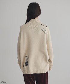 earth music&ecology ナイトメア／ダブルジップニットカーディガン