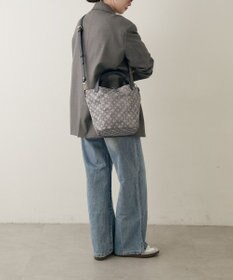 russet ナイロンジャガード2WAYミニトートバッグ(SF-260)