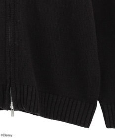 earth music&ecology ナイトメア／ダブルジップニットカーディガン