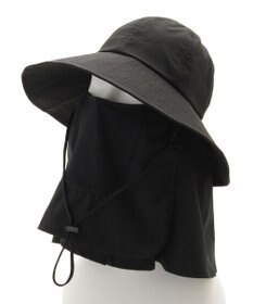 MOONBAT 【遮光100％/UVカット100％】フワクール (Fuwacool)  日差しを完全遮断バッククロスハット　遮光100　UV100