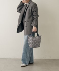 russet ナイロンジャガード2WAYミニトートバッグ(SF-260)