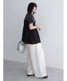 Green Parks シャーリングサテンドッキングプルオーバー