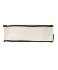 Maison de FLEUR フリルハンドル帆布キャリーオンバッグ