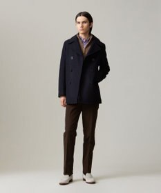 J.PRESS MEN 【KING SIZE】【定番】メルトンピーコート