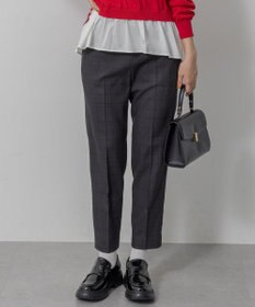 組曲 L ハンサムツイルテーパード パンツ