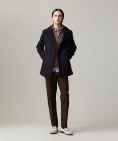 J.PRESS MEN 【KING SIZE】【定番】メルトンピーコート