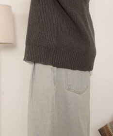 WEGO エルボーパッチVネックプルオーバー