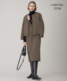 ICB L 【WEB限定・洗える】 コットンダンボール ジャンパースカート ワンピース