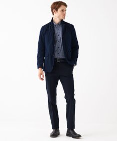 JOSEPH ABBOUD 【キングサイズ】コンパクトジャージープリント シャツ