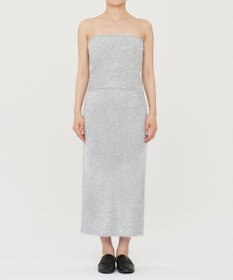 uncrave ラメ シャギー ニット バンドゥ（uncrave STANDARD）