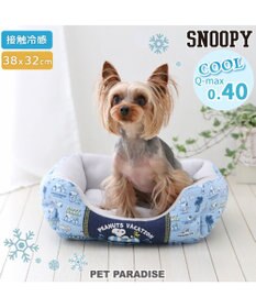 PET PARADISE スヌーピー クールカドラー 四角《バケーション柄》 超小型犬
