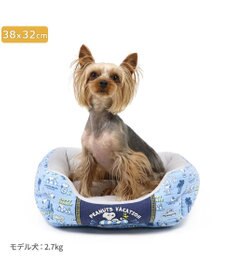 PET PARADISE スヌーピー クールカドラー 四角《バケーション柄》 超小型犬