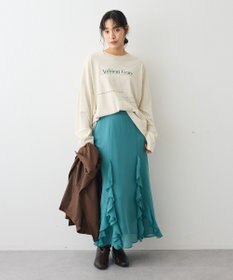 CRAFT STANDARD BOUTIQUE ラッフルロングスカート