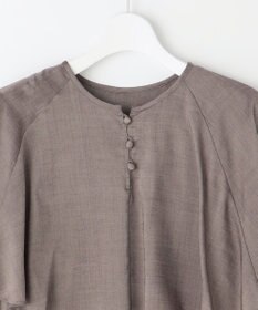 自由区 S 【洗える】キュプラシアー ブラウス