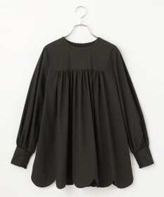 #Newans 【ANSWER for 神戸エレガンス】スカラップヘムチュニックブラウス