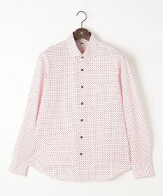 JOSEPH ABBOUD 【快適な着心地・イージーケア】コンパクトジャージープリント シ ャツ