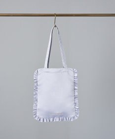 Maison de FLEUR EC限定フリルサテントートバッグ