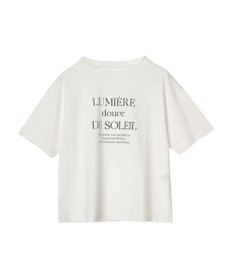 Green Parks フェミニンロゴボックスＴシャツ