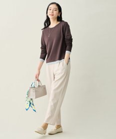 ANY フラワーモチーフスカーフ