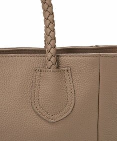 TOPKAPI 【ドラマ着用】【TREASURE TOPKAPI】シュリンクレザー メッシュハンドル ショルダー付き ミニ トート バッグ