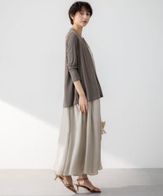 23区 【新色追加/UVケア/接触冷感】マルチ機能 シアー ショート カーディガン