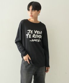 AMERICAN HOLIC ＡＭＩＴＥ’　箔プリントカットプルオーバー