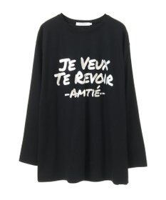 AMERICAN HOLIC ＡＭＩＴＥ’　箔プリントカットプルオーバー