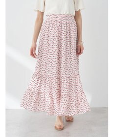 earth music&ecology ちょっとレトロなティアードスカート